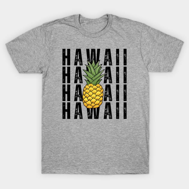 Hawaii Pineapple Vacation T-Shirt by Downtown Rose